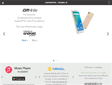 Tablet Screenshot of generalmobile.com